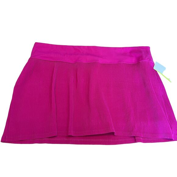 All in Motion Women's Vibrant Pink Micro Pleated Skort - Size XXL - NWT - Picture 1 of 8